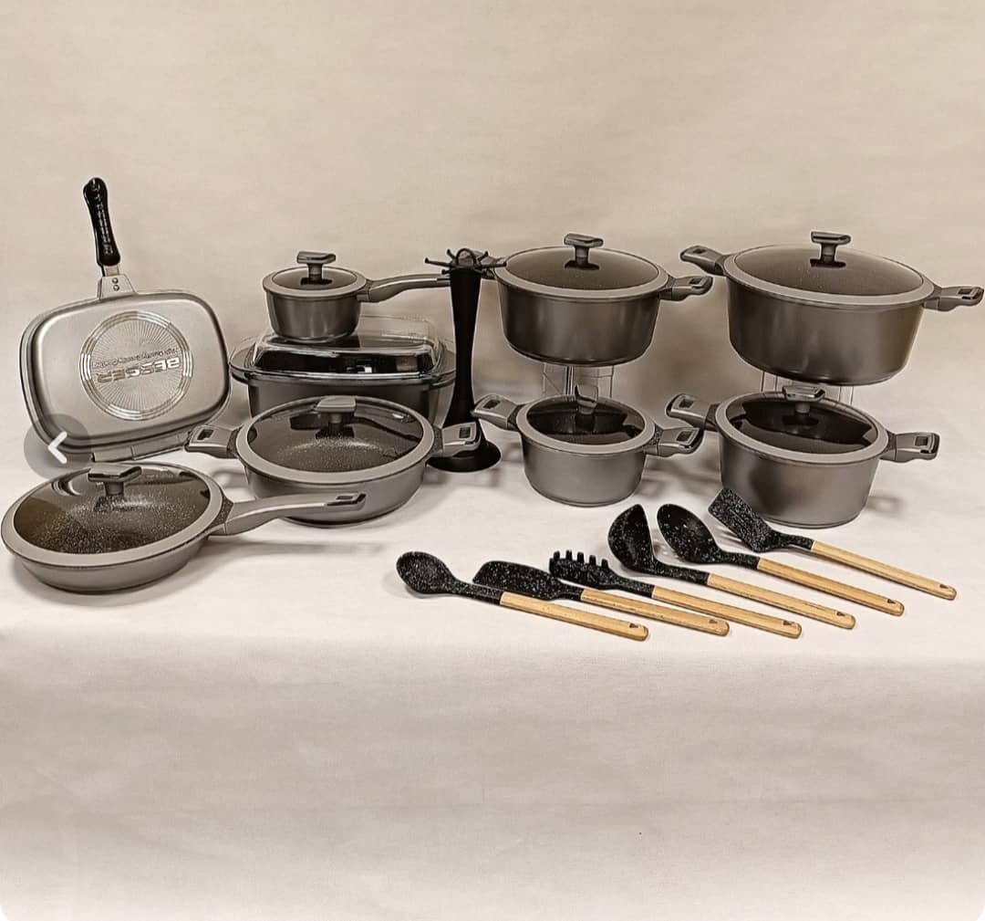 سرویس قابلمه 24 پارچه برند مارسل به سفارش اروپا