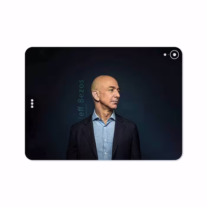 برچسب پوششی ماهوت مدل Jeff Bezos مناسب برای تبلت اپل iPad Pro 11 2018 A1980