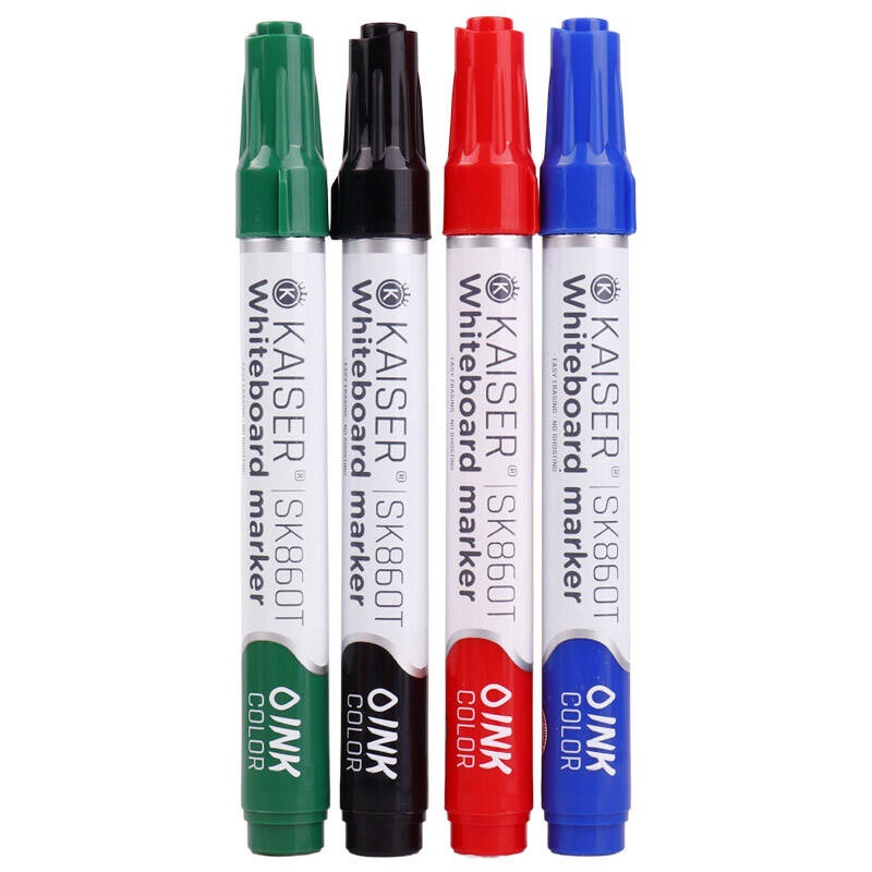 ماژیک وایت برد کایزر نوک تخت Kaiser SK860T بسته 12 عددی