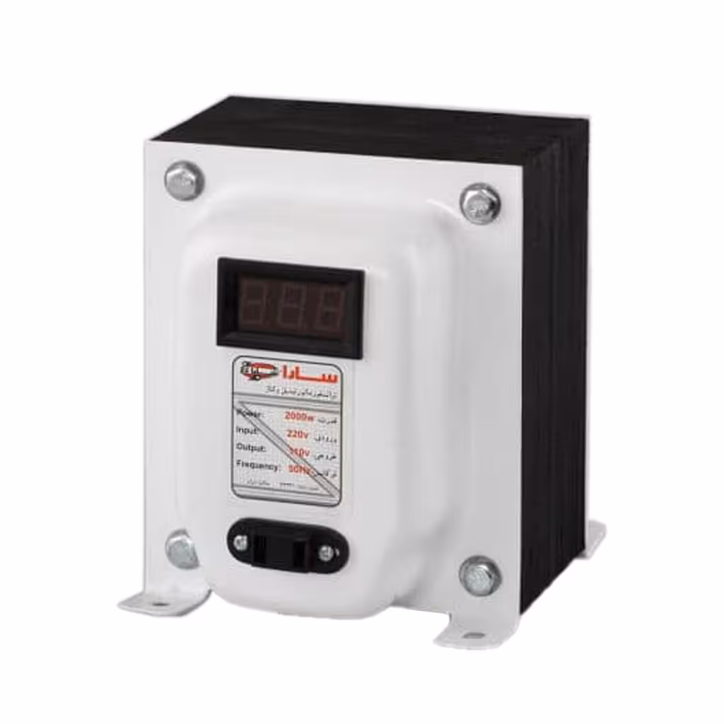 ترانسفورماتور سارا تبدیل 220 به 110 ولت 2000 وات