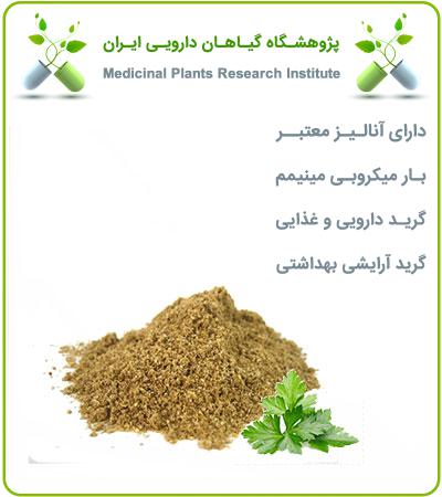 عصاره گیاه گشنیز خشک یا پودری