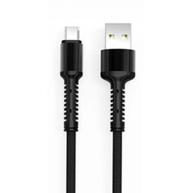 کابل تبدیل USB به microUSB الدینیو مدل LS64 طول 2 متر