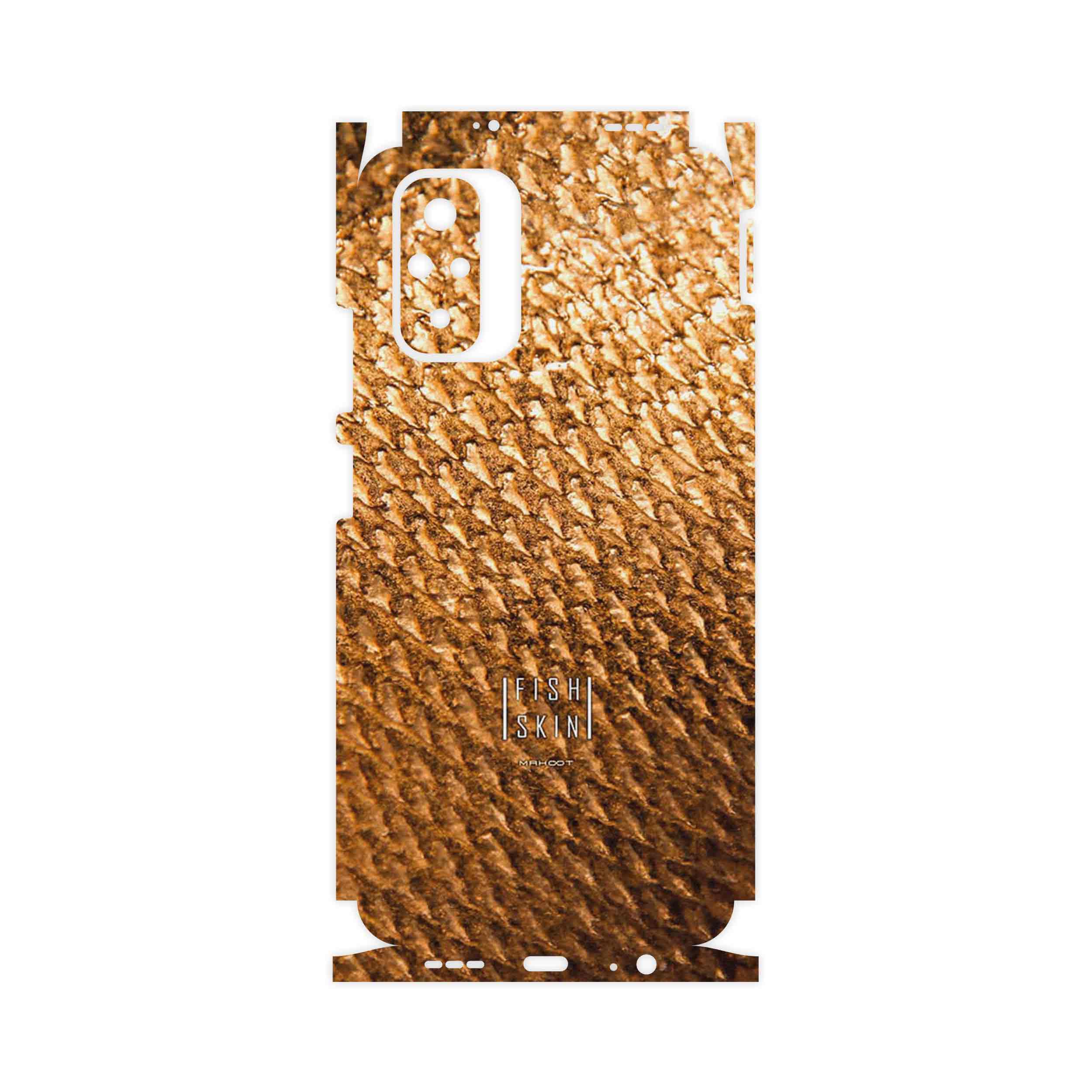 برچسب پوششی ماهوت مدل Fish Skin-FullSkin مناسب برای گوشی موبایل شیائومی Redmi Note 10s