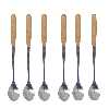 قاشق شربت خوری طرح ماربل بسته 6 عددی