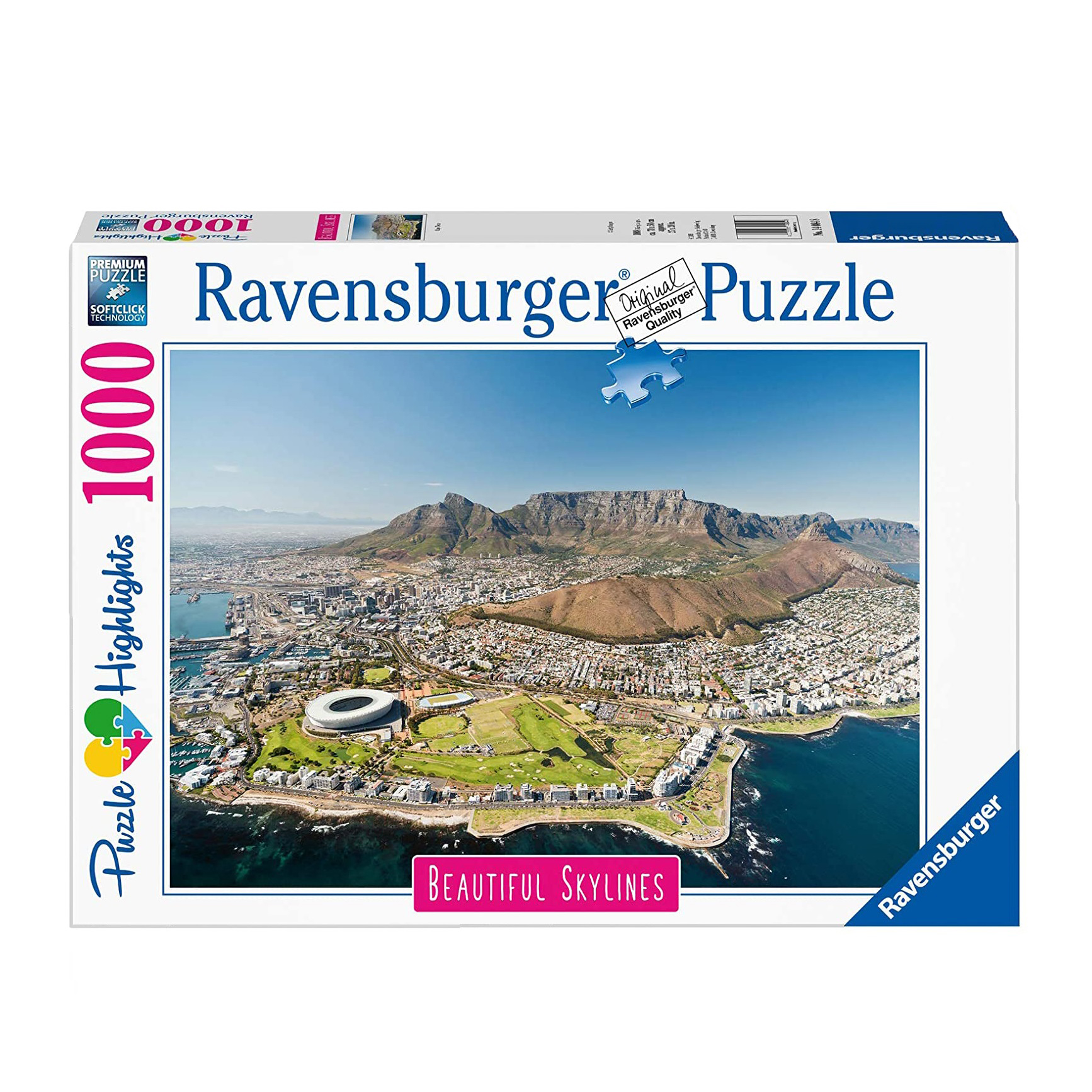 پازل 1000 تکه راونزبرگر مدل Cape Town کد 14084