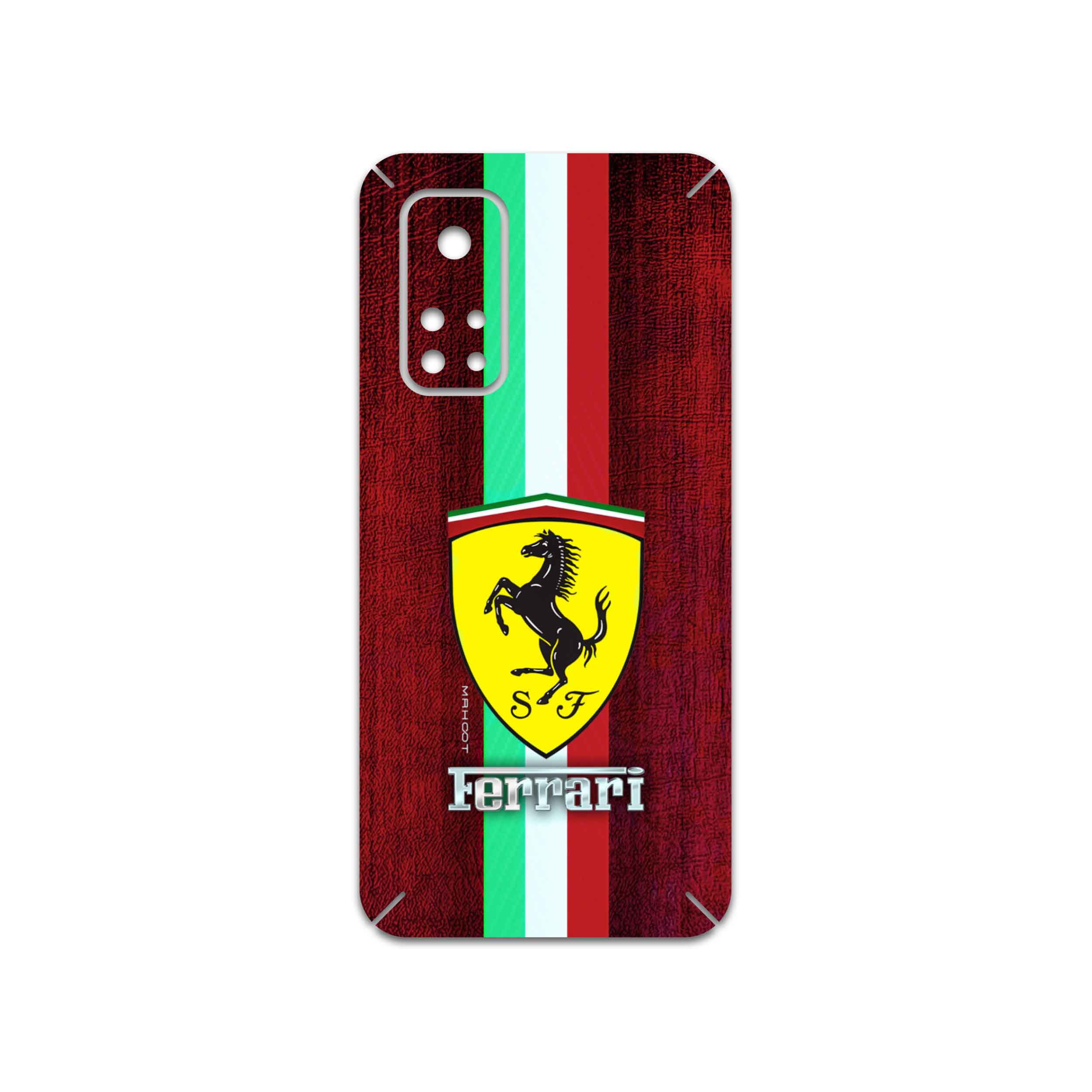 برچسب پوششی ماهوت مدل Ferrari مناسب برای گوشی موبایل شیائومی Mi 10T 5G