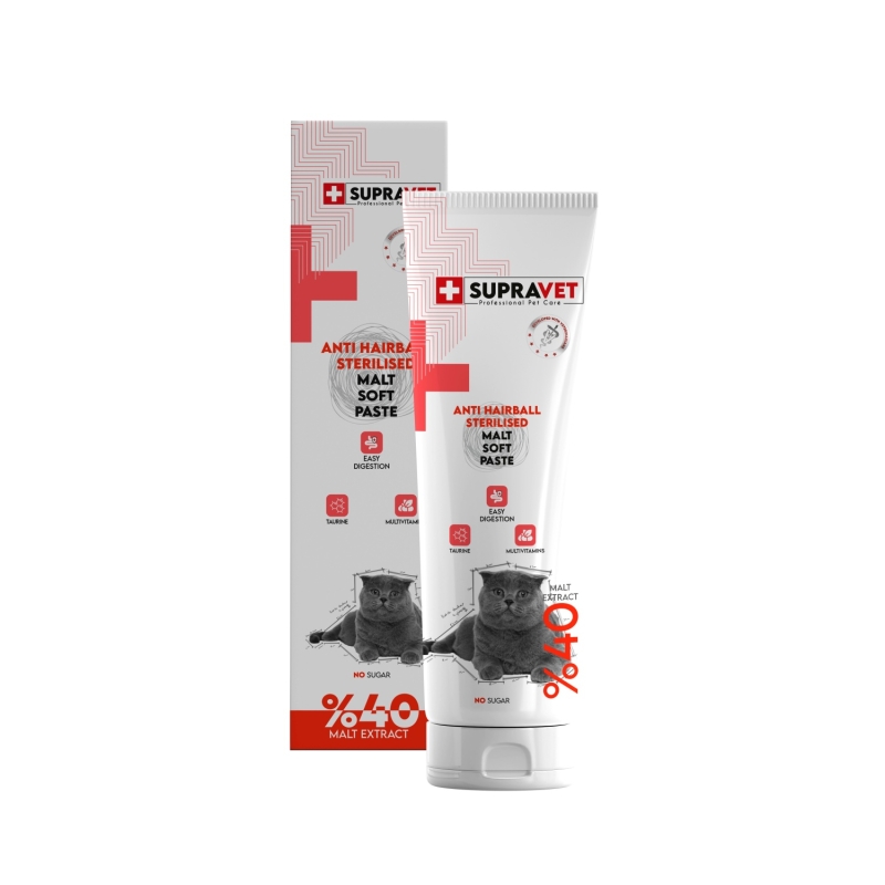 خمیر مالت آنتی هربال گربه های عقیم شده سوپروت supravet