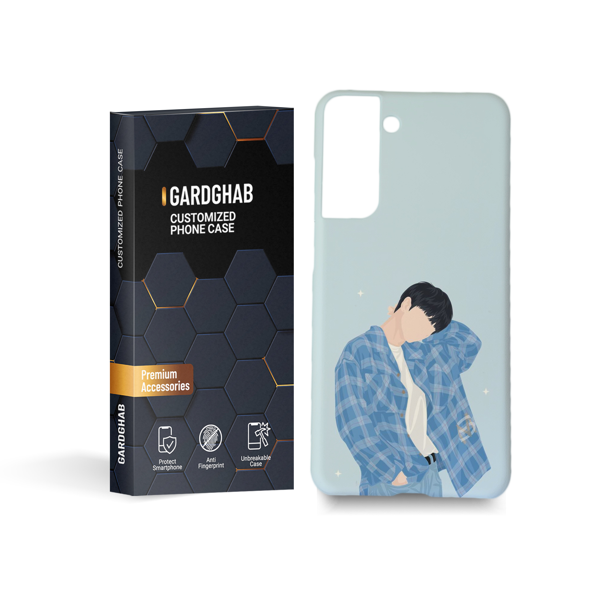   کاور گارد قاب مدل پسرانه مناسب برای گوشی موبایل سامسونگ galaxy s21 fe