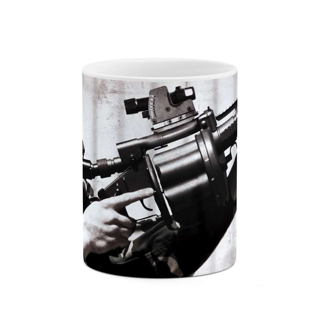 ماگ طرح سرباز نظامی تفنگ  مدل mgp14234