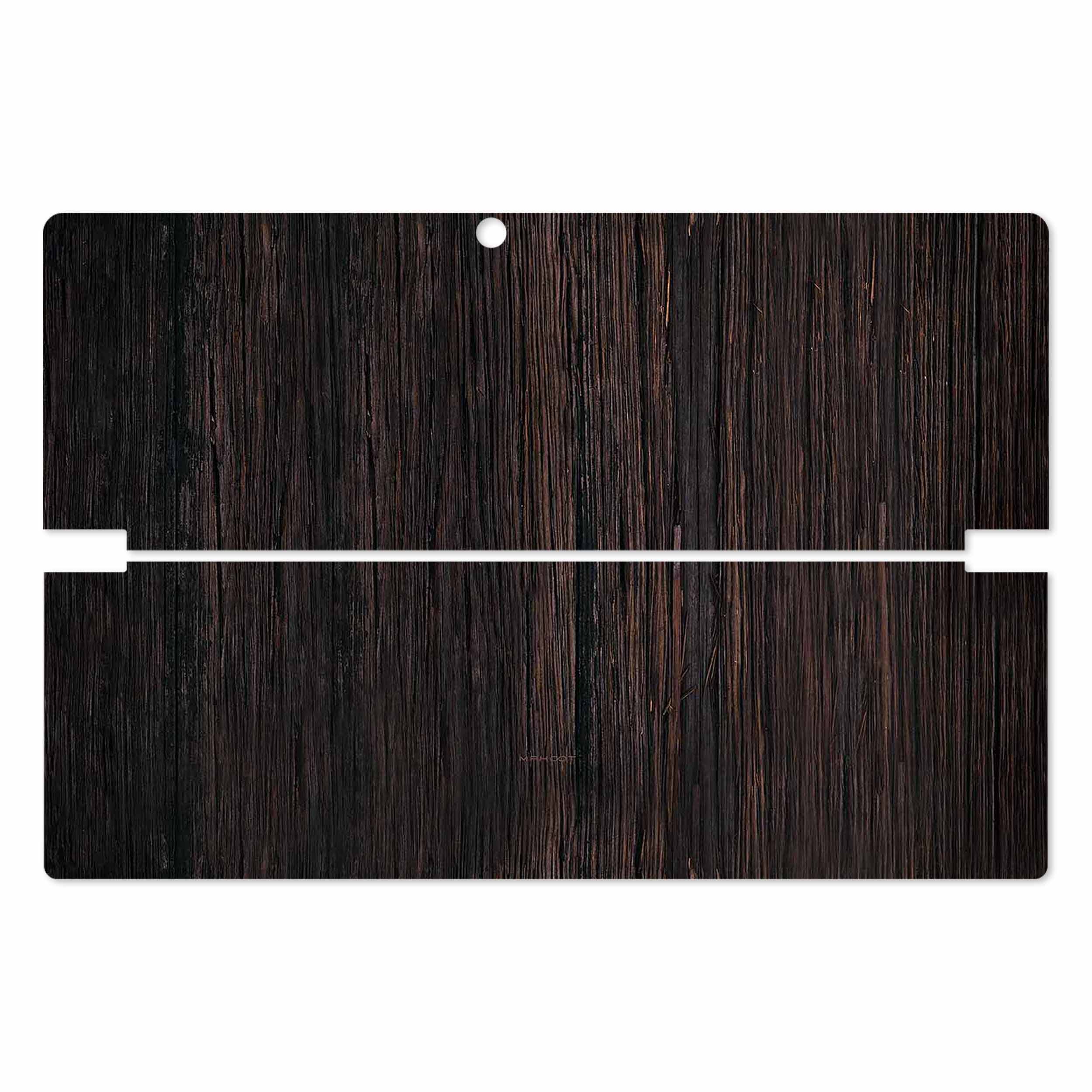 برچسب پوششی ماهوت مدل Burned Wood مناسب برای تبلت لنوو Miix 510 2016