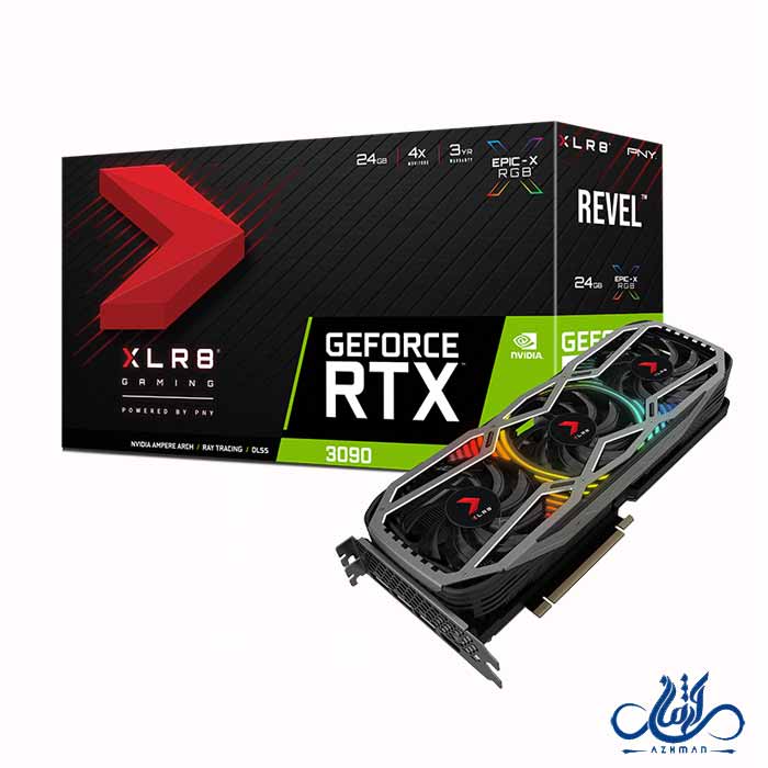 کارت گرافیک پی ان وای 3090 XLR8