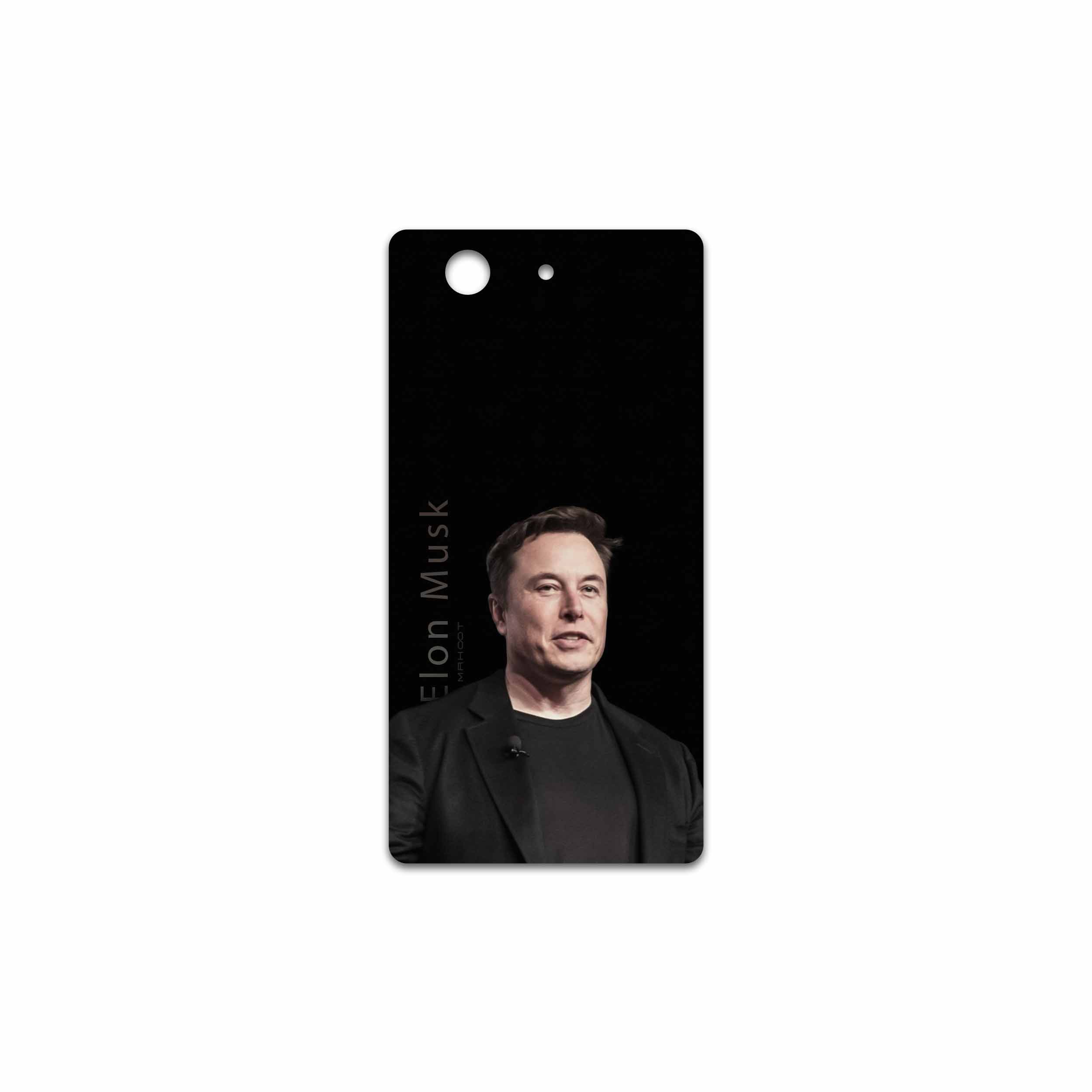 برچسب پوششی ماهوت مدل Elon Musk مناسب برای گوشی موبایل سونی Xperia Z3 Compact