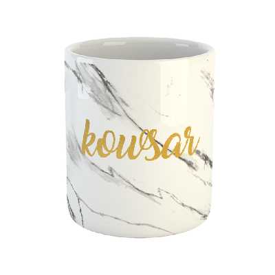 ماگ طرح مرمر مدل کوثر