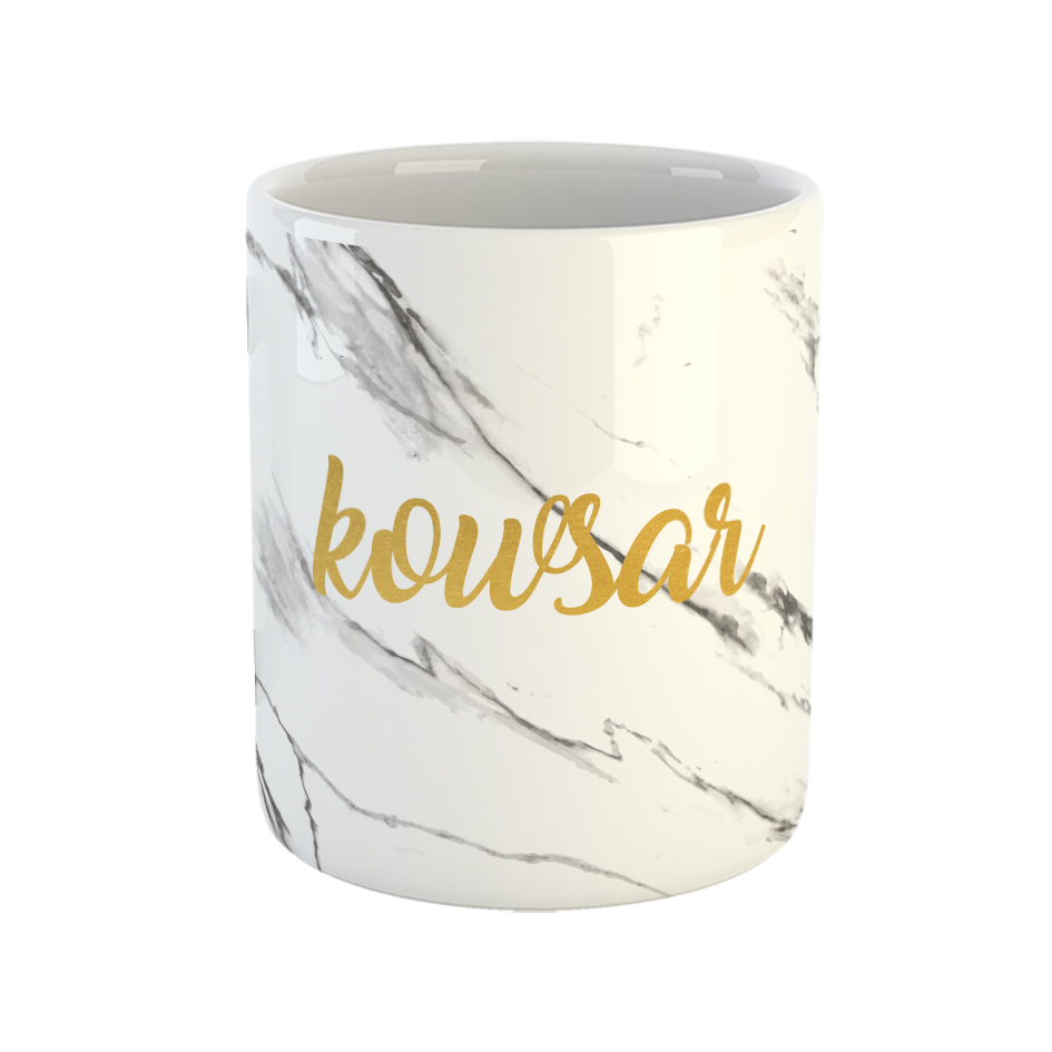 ماگ طرح مرمر مدل کوثر