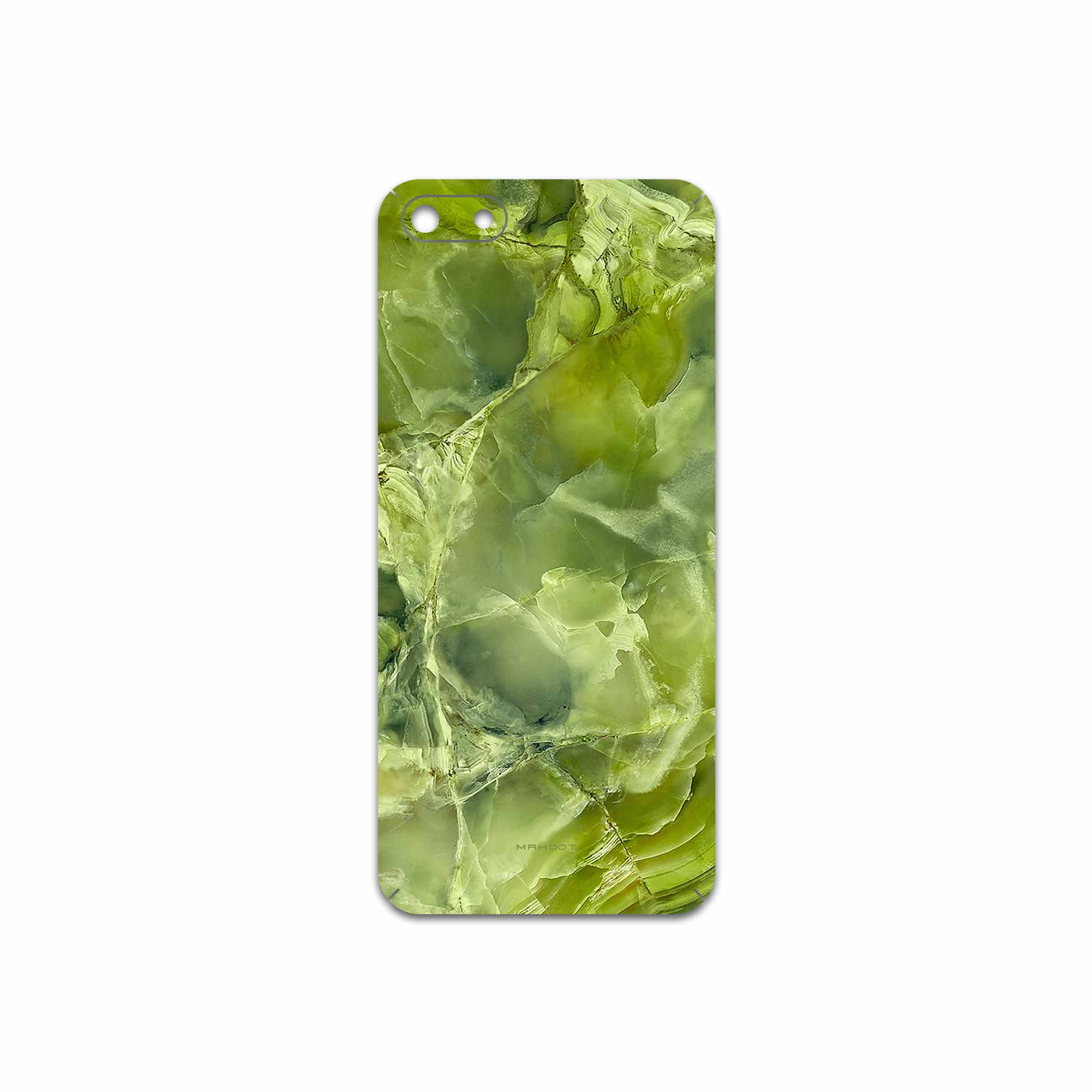 برچسب پوششی ماهوت مدل Green Crystal Marble مناسب برای گوشی موبایل آنر 7S