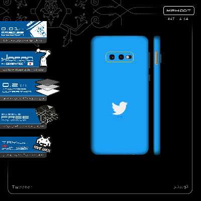 برچسب پوششی ماهوت مدل Tweeter-FullSkin مناسب برای گوشی موبایل سامسونگ Galaxy S10e