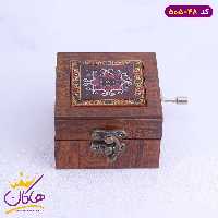 جعبه موزیکال طرح قالی گل دار | 505/48