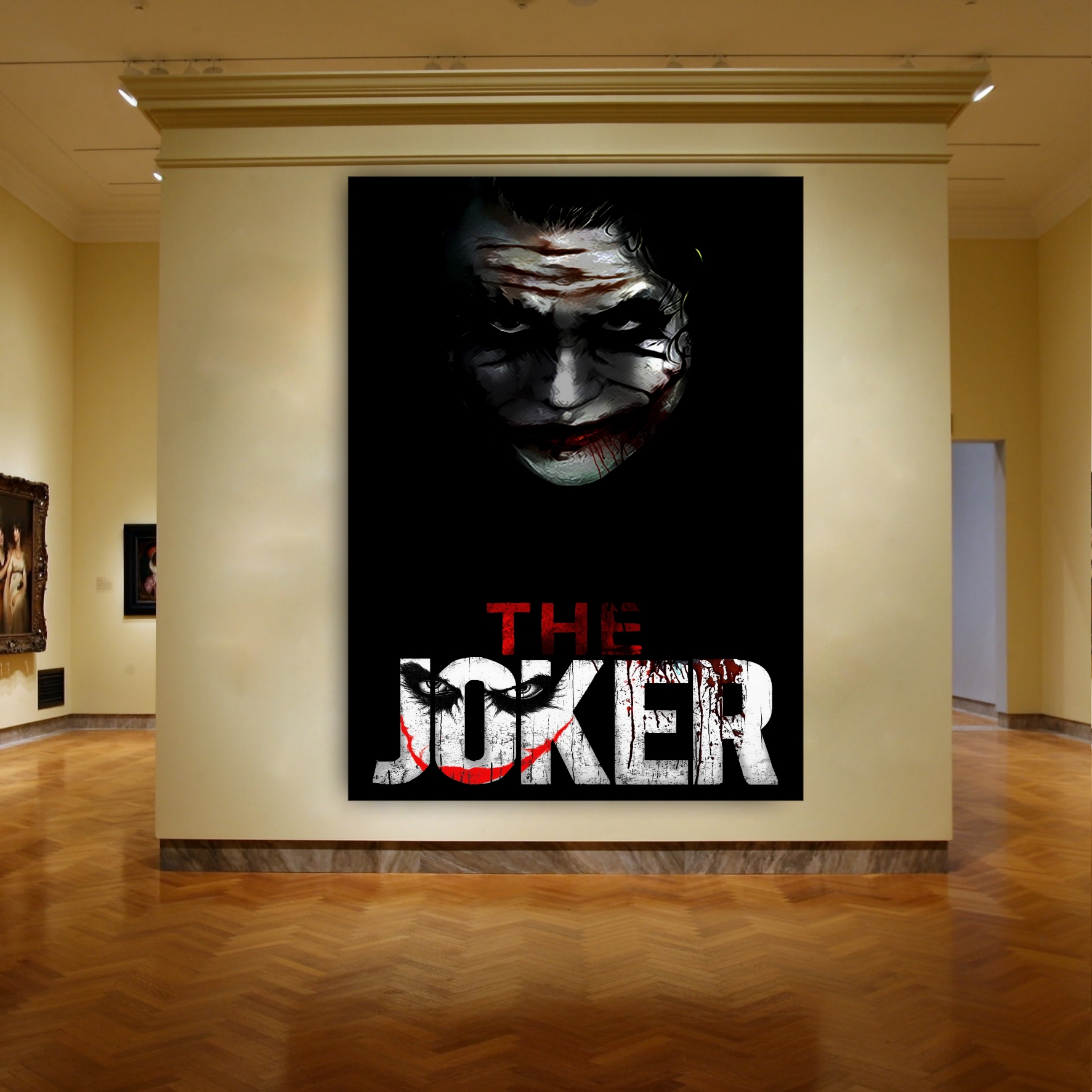 تابلو بوم طرح جوکر  مدل SDB2741