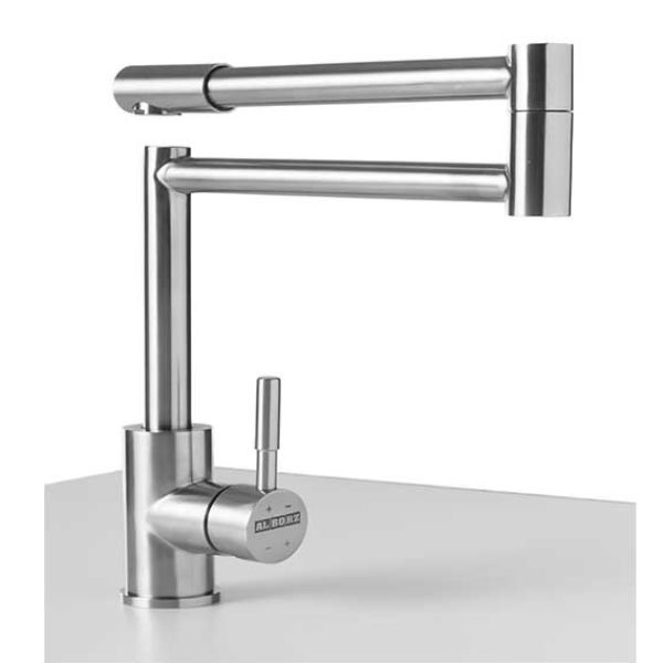 شیر آشپزخانه چرخشی استیل البرز ST-211