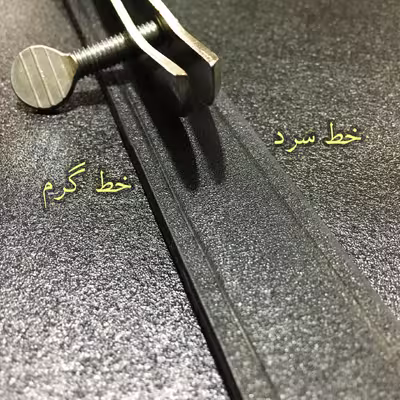خط انداز حرارتی لبه چرم مدل W-CHP
