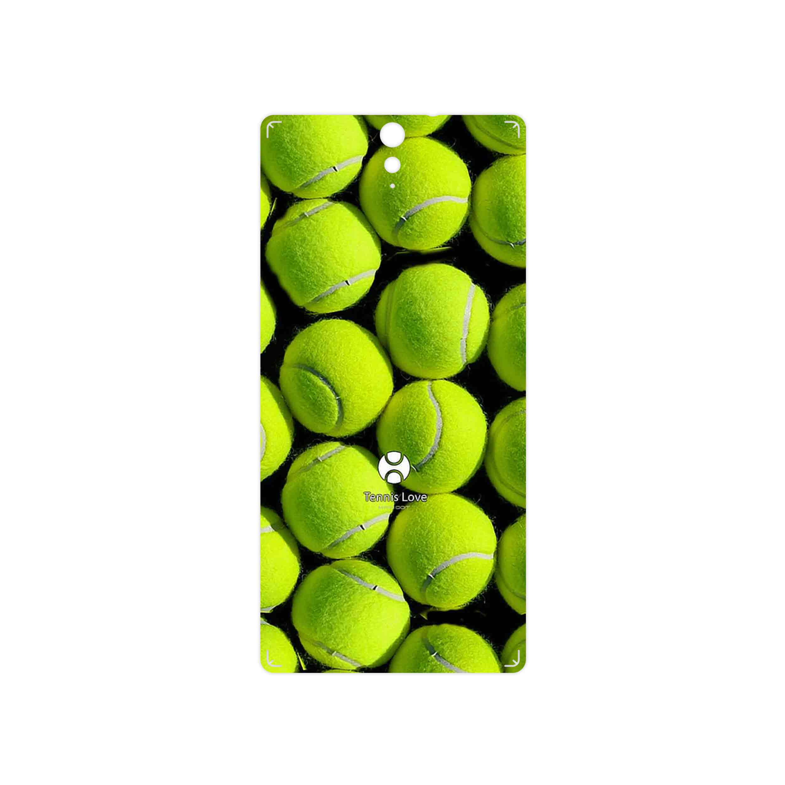 برچسب پوششی ماهوت مدل Tennis مناسب برای گوشی موبایل سونی Xperia C5