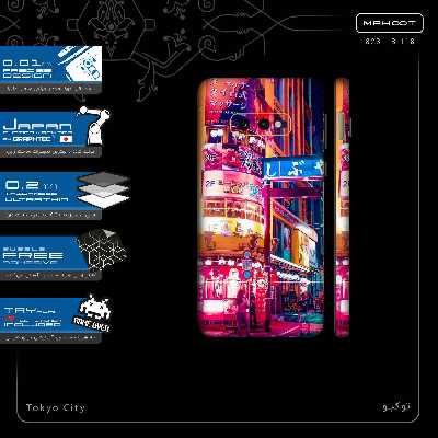 برچسب پوششی ماهوت مدل Tokyo City-FullSkin مناسب برای گوشی موبایل سامسونگ Galaxy S10e