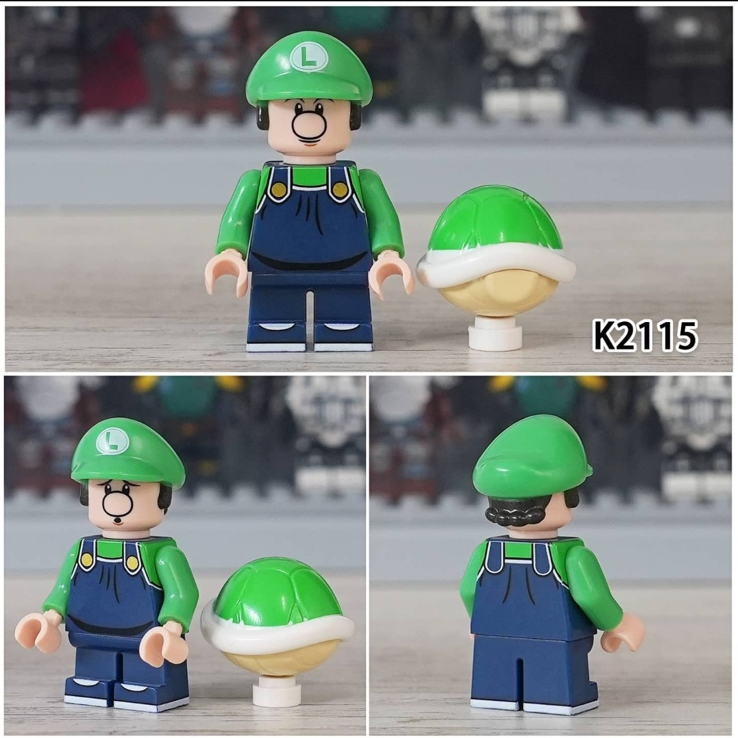 لگو برادر ماریو لویجی قارچ خور از سری برادران ماریو دو چهره