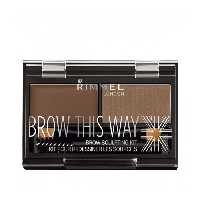 کیت ابروی رنگ تیره 003ریمل مدل BROW THIS WAY