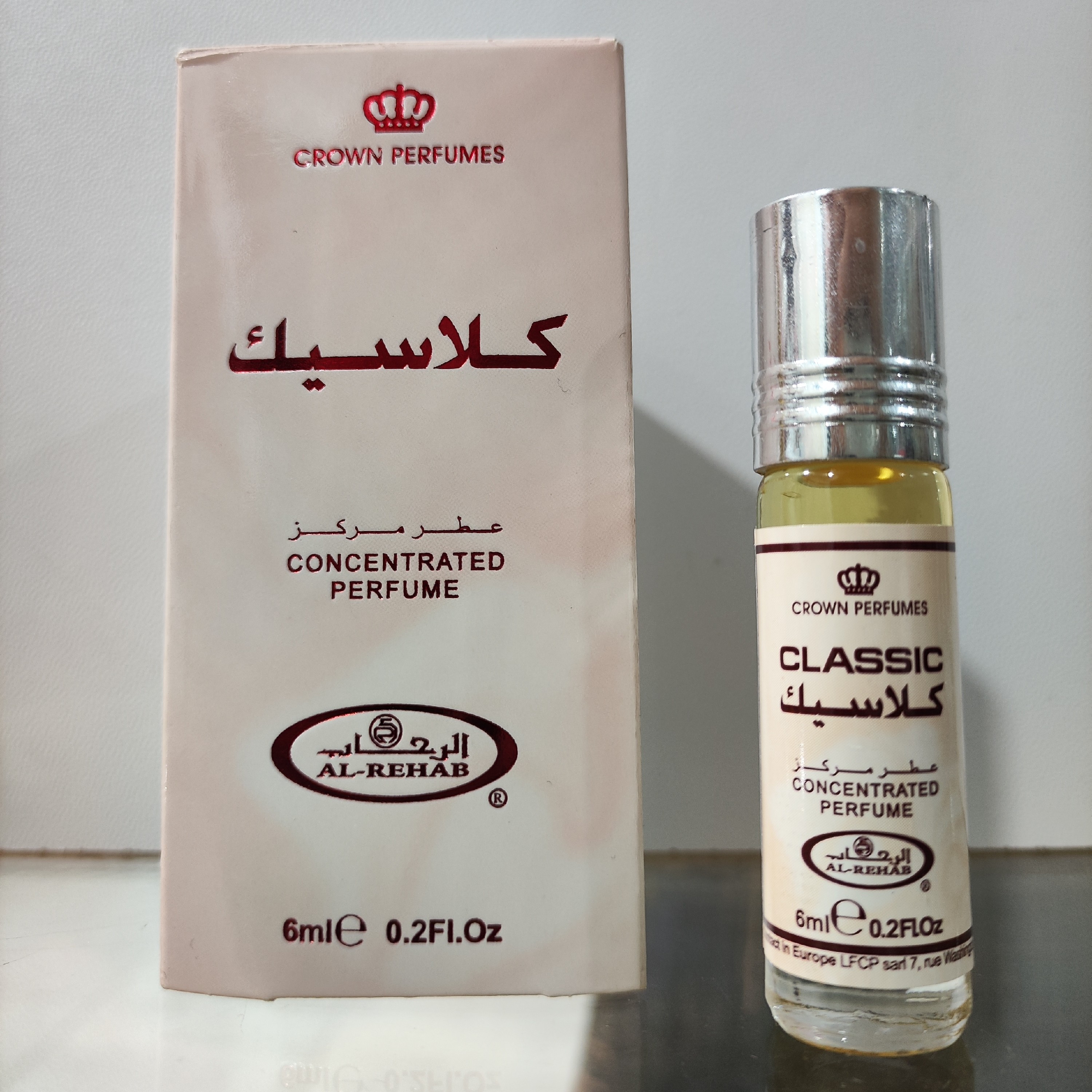 عطر کلاسیک classic برند الرحاب 6میل ساخت کشور امارات 