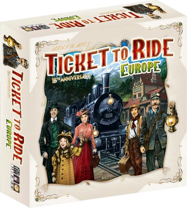 بسته بازی کارتی تیکت تو راید اروپا (TICKET TO RIDE EUROPE)،(باجعبه) - ناشربوک | خرید آنلاین کتاب