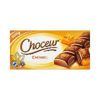 شکلات با مغز کارامل 200 گرم شوکور - choceur