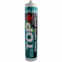 چسب درزگیر غفاری مدل TOP PLUS حجم 280 میلی لیتر