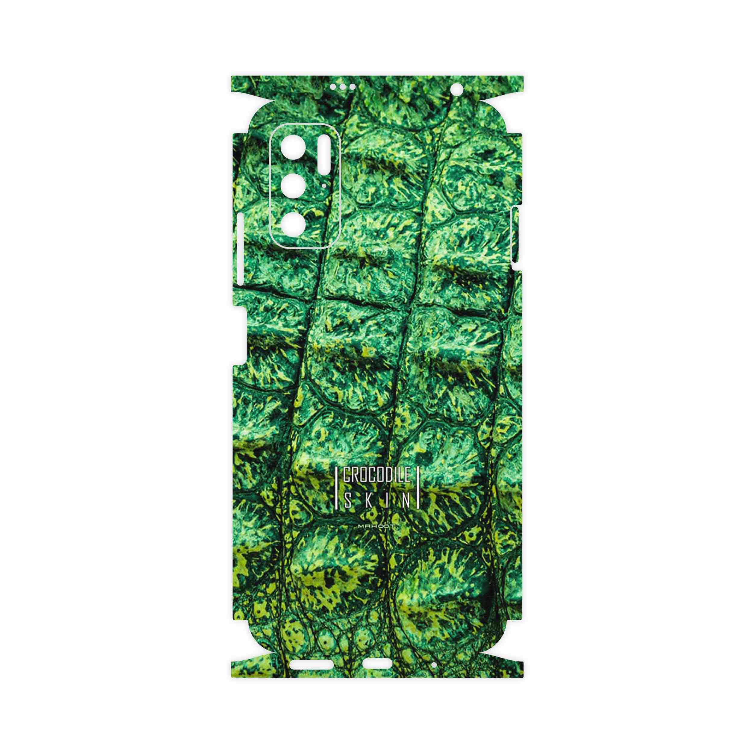 برچسب پوششی ماهوت مدل Crocodile Skin-FullSkin مناسب برای گوشی موبایل شیائومی Redmi Note 11SE