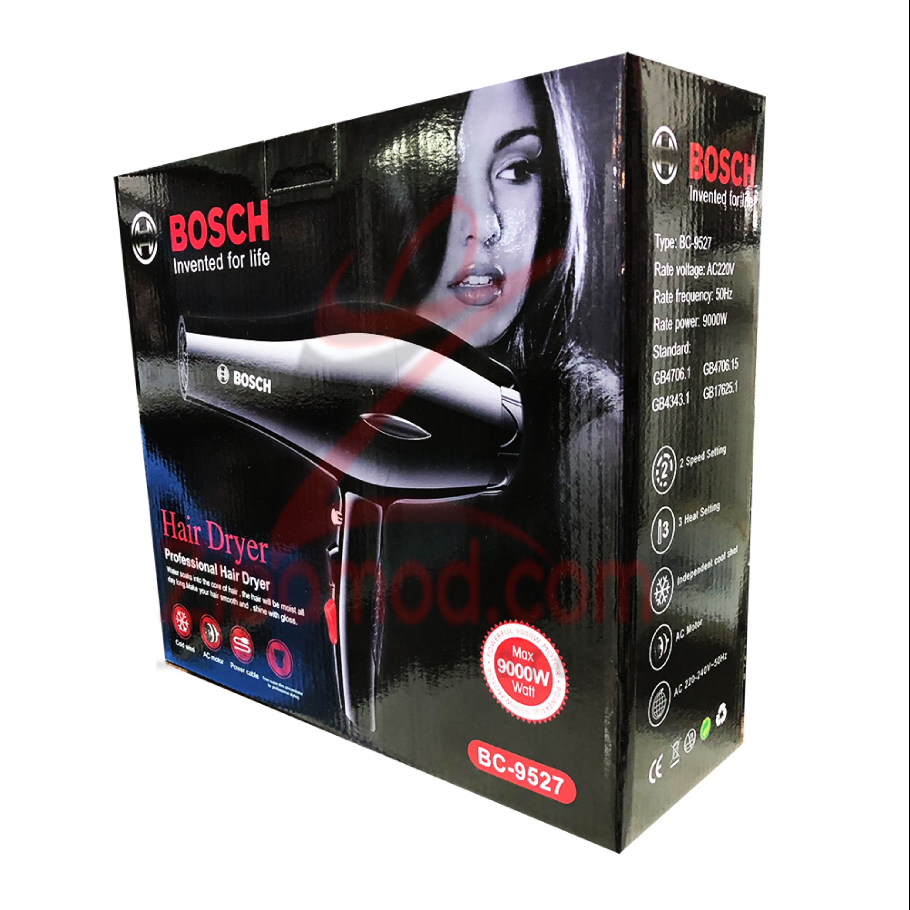 سشوار حرفه ای بوش مدل BC-9527