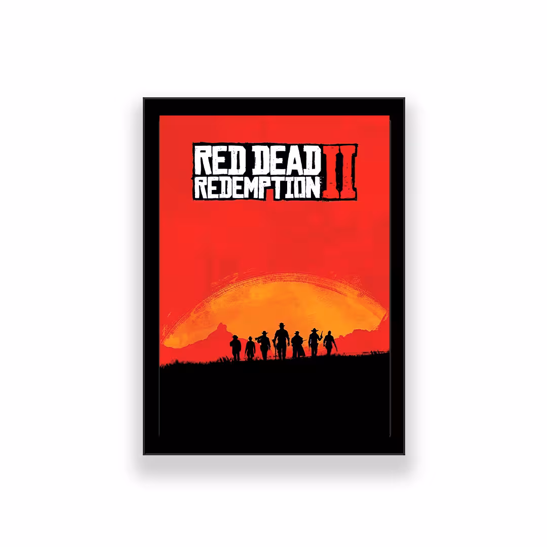تابلو طرح Red Dead Redemption 2