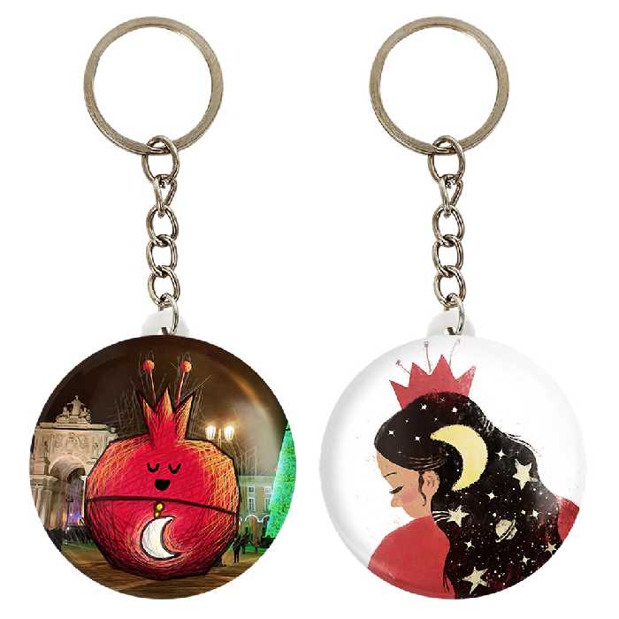 جاکلیدی خندالو مدل شب یلدا کد 2037720378 مجموعه 2 عددی