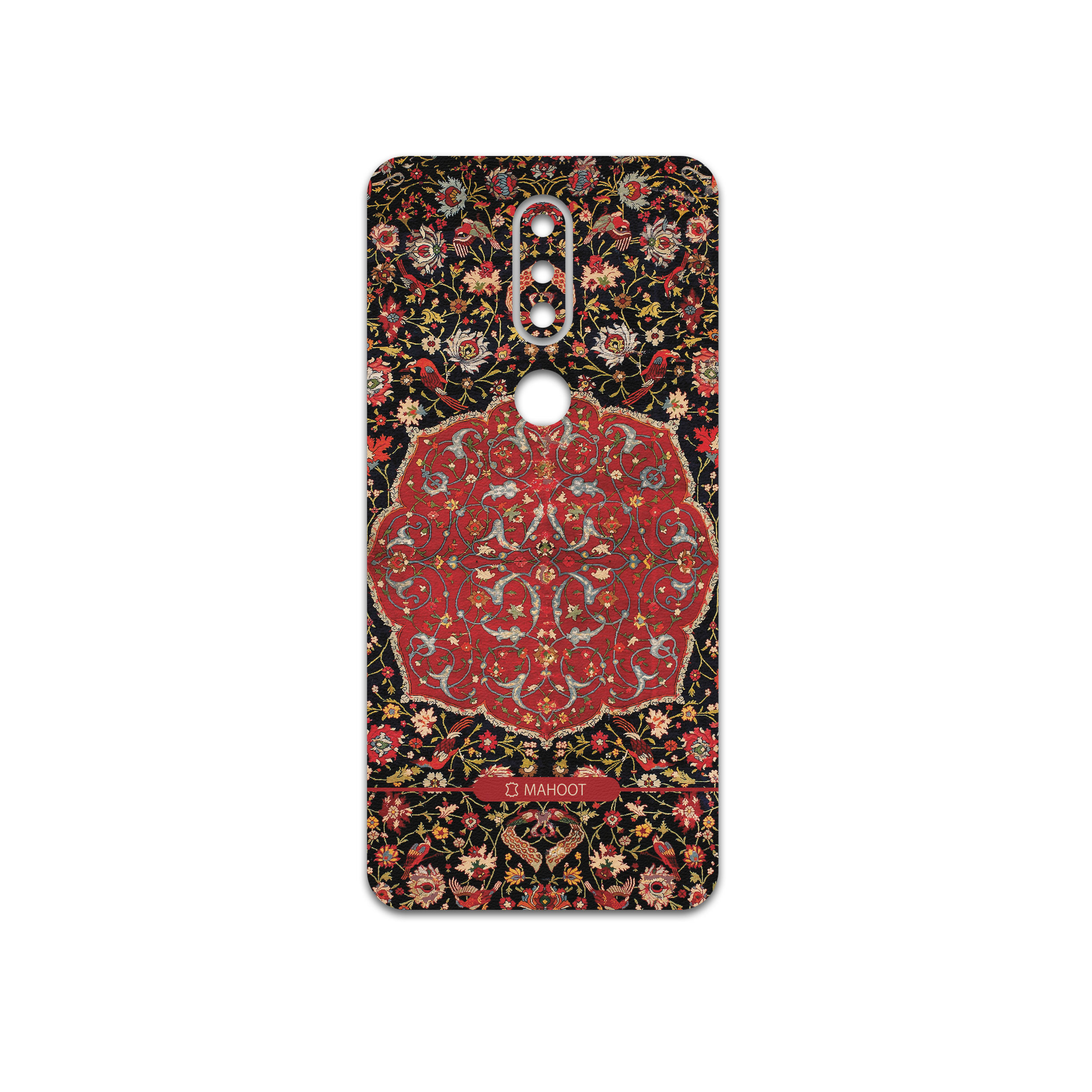برچسب پوششی ماهوت مدل Persian-Carpet-Red مناسب برای گوشی موبایل نوکیا 7.1