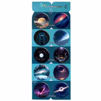 پیکسل پرمانه طرح سیاره ها کد pmg.7109 مجموعه 10 عددی