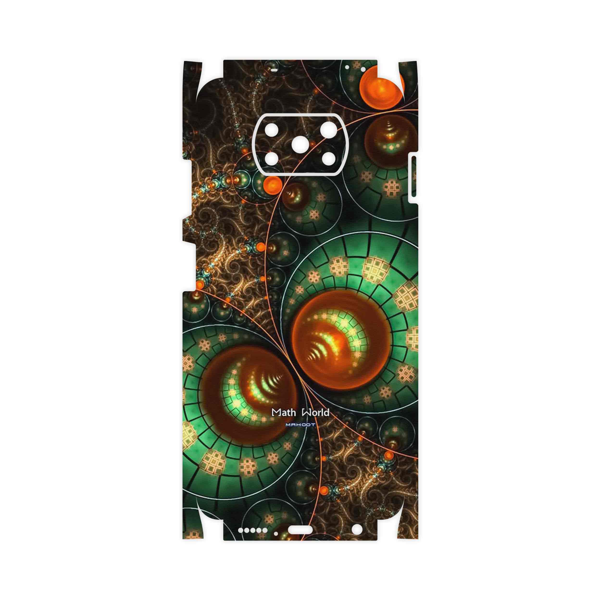 برچسب پوششی ماهوت مدل Mathematical Geometric Shape 3-FullSkin مناسب برای گوشی موبایل شیائومی Poco X3 NFC