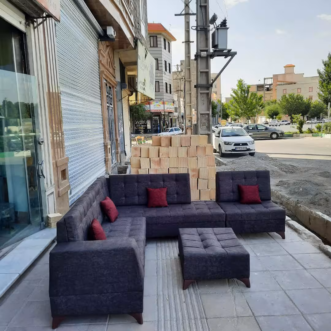 مبل ال تنوع رنگ 7نفره