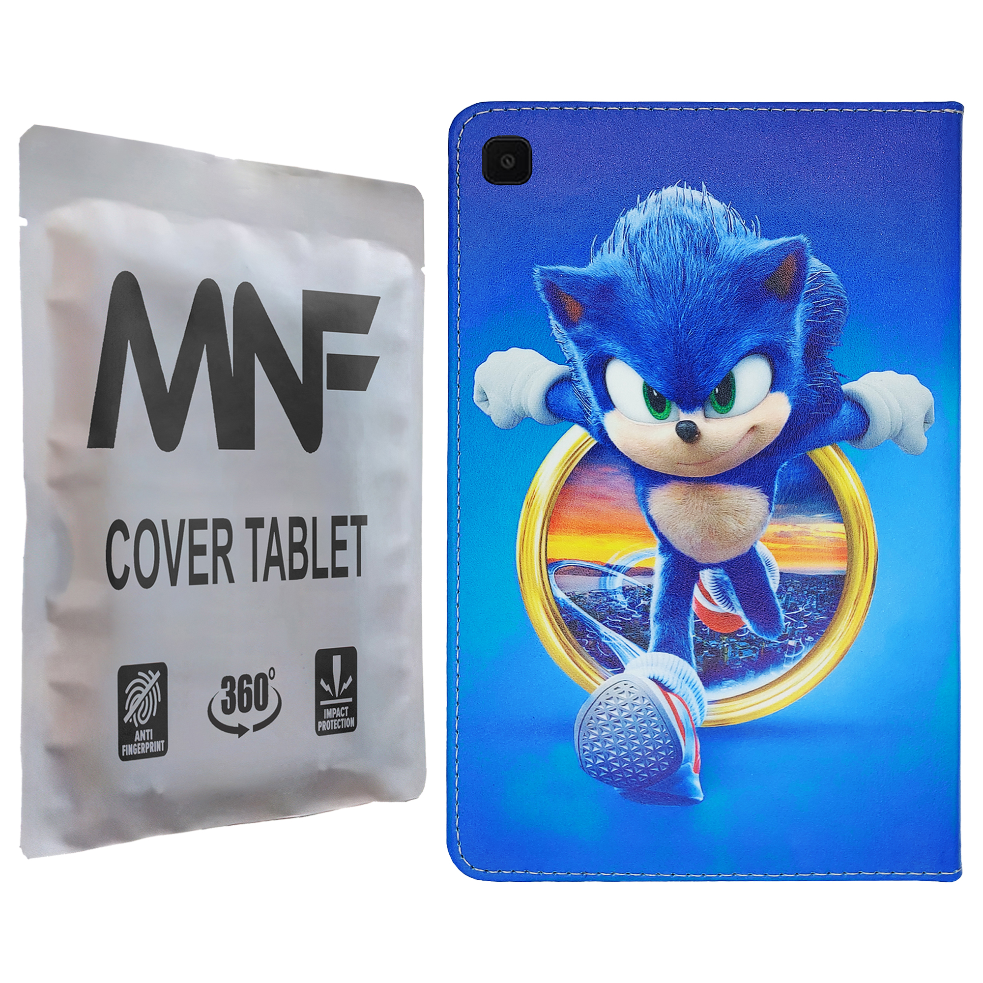 کیف کلاسوری ام ان اف طرح سونیک کد M-191 مناسب برای تبلت سامسونگ Galaxy Tab S6 Lite P610 / P615