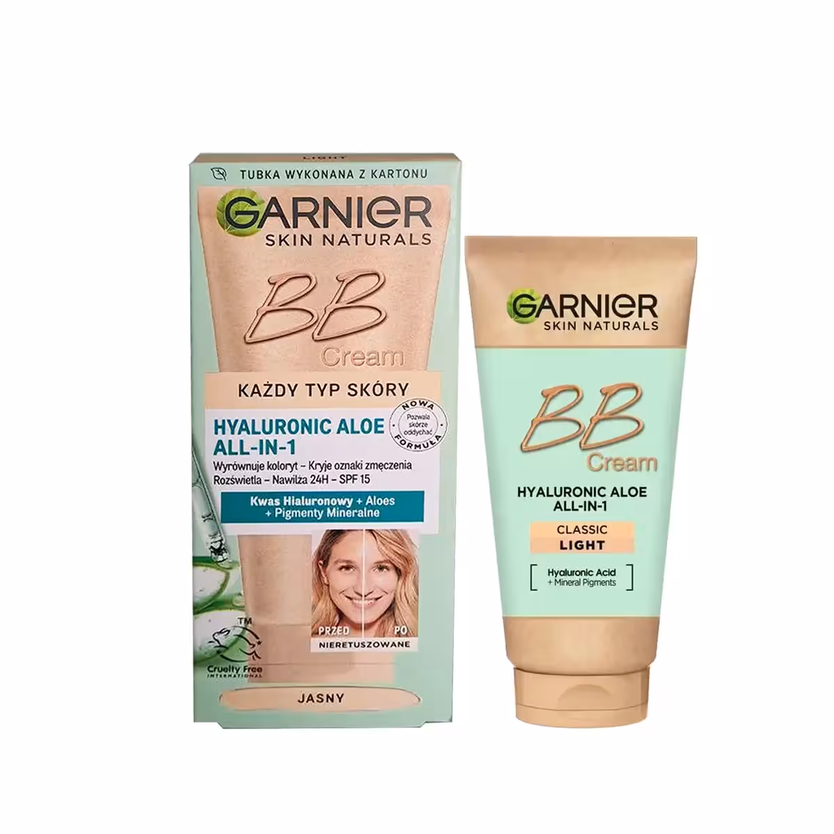 بی بی کرم گارنیر رنگ روشن مناسب انواع پوست Garnier