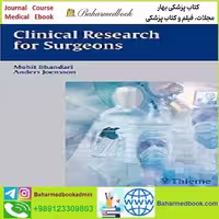 Clinical Research for Surgeons TRUE PDF price 1€ - کتاب پزشکی بهار