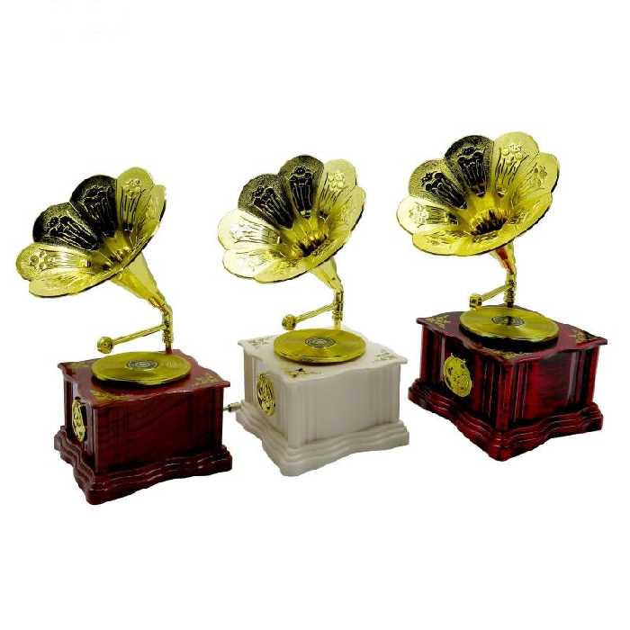 جعبه موزیکال مدل گرامافون