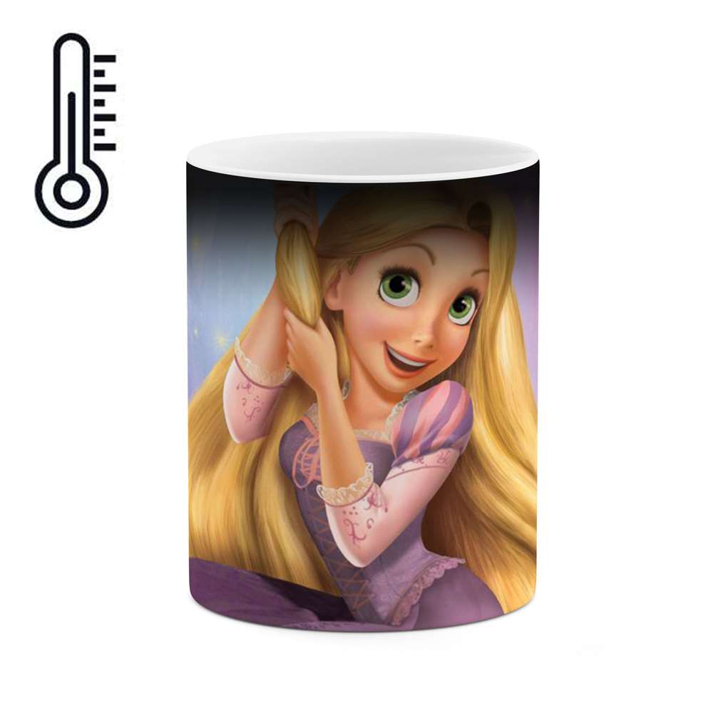 ماگ حرارتی طرح انیمیشن گیسوکمند مدل mgph13284