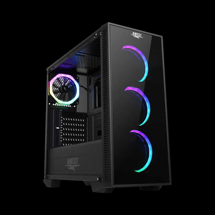 مشخصات ، قیمت و خرید کیس گیمینگ اوست مدل Awest GT-AV06-BG
