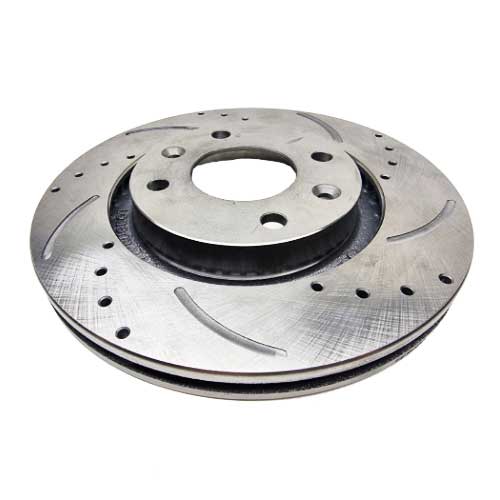 دیسک ترمز چرخ سوراخ دار و خنک شونده جلو پیکان اسمکو - بروز یدک