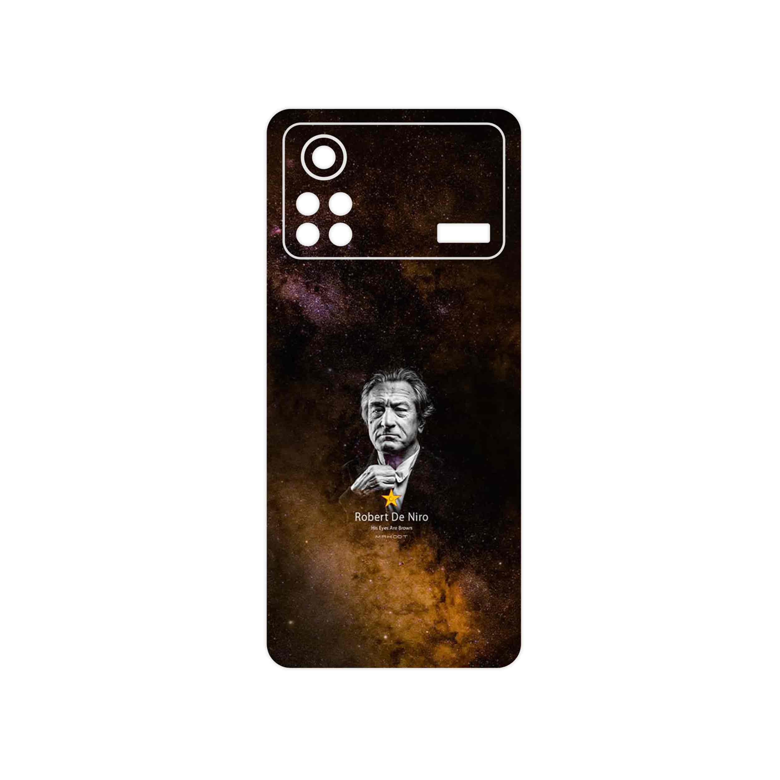 برچسب پوششی ماهوت مدل Robert De Niro مناسب برای گوشی موبایل شیائومی Poco X4 Pro 5G