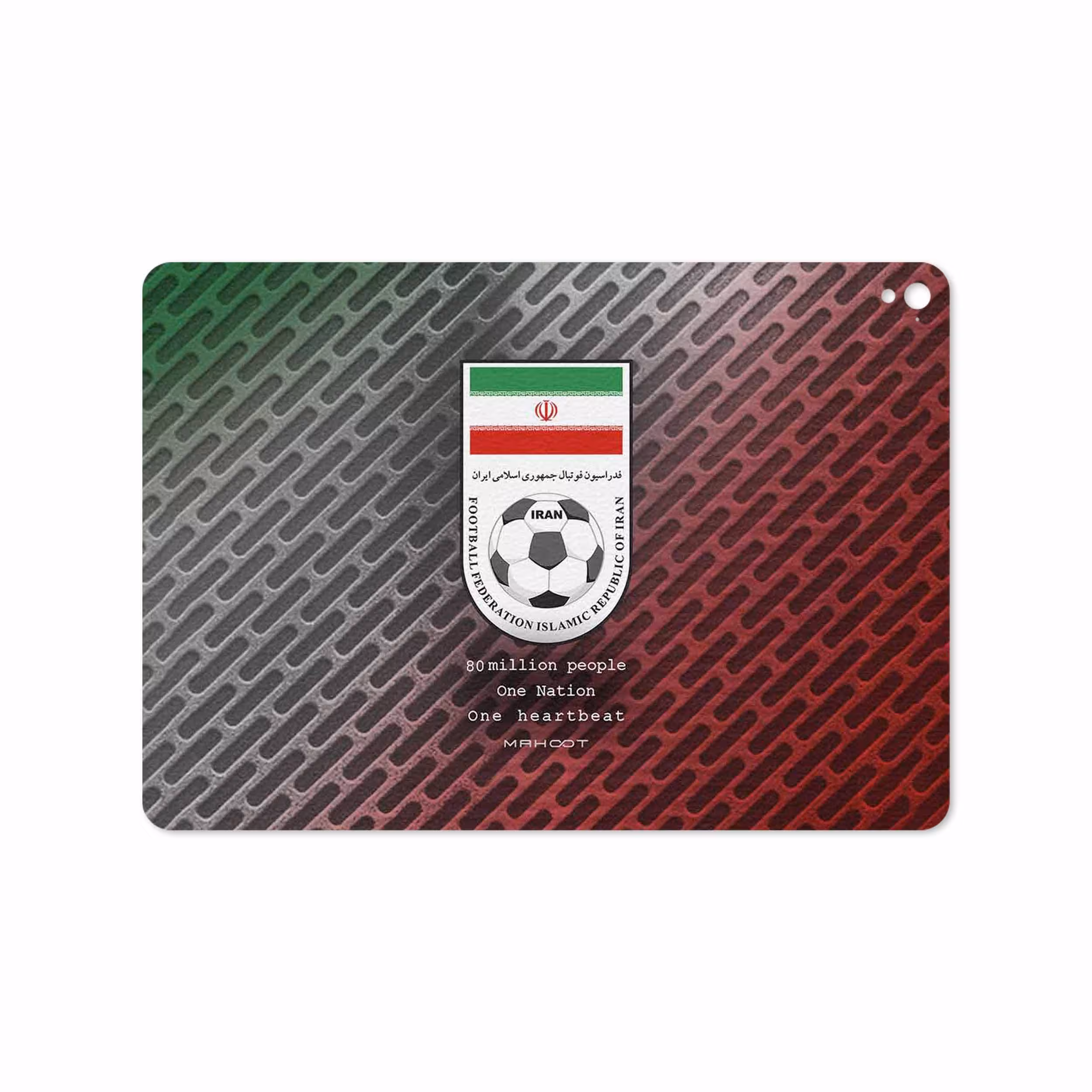 برچسب پوششی ماهوت مدل Iran-National-Football-Team مناسب برای تبلت اپل iPad Pro 9.7 2016 A1675
