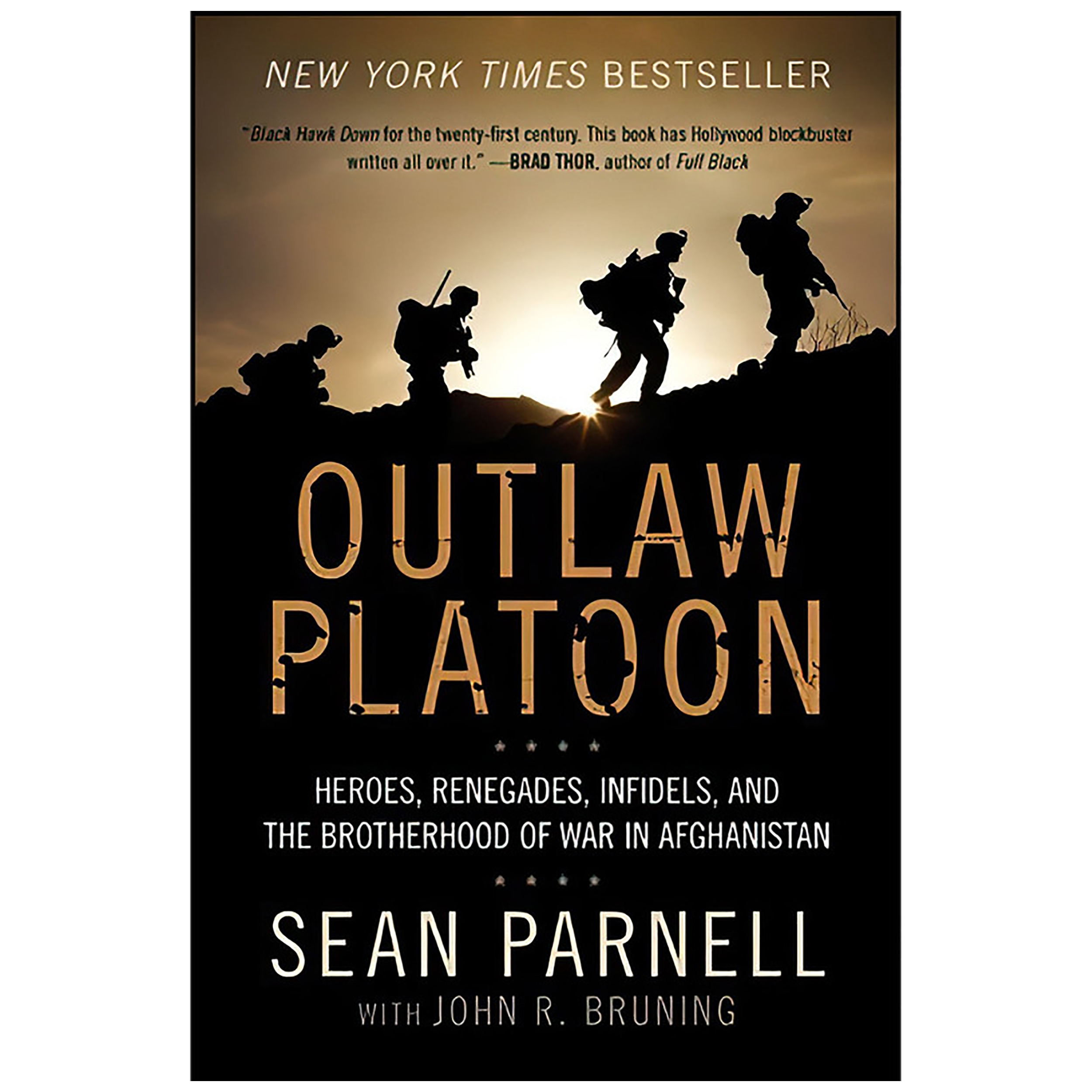 کتاب Outlaw Platoon اثر Sean Parnell and John Bruning انتشارات William Morrow